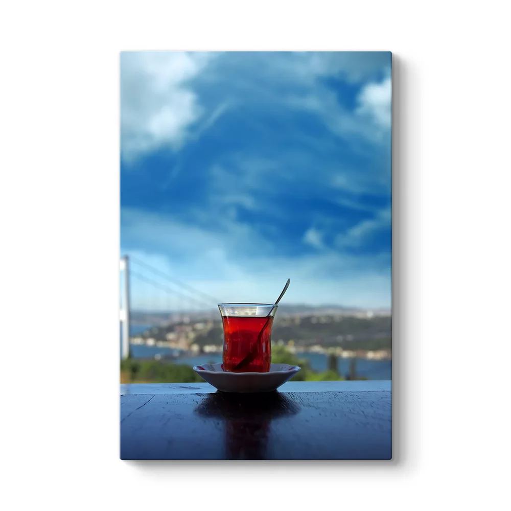 Boğazda Çay Keyfi Tablosu - Model 2